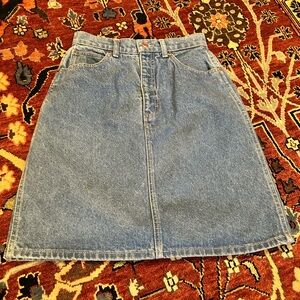 Vintage Brittania Jean Skirt